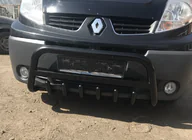 Renault Trafic 2001–2015 гг. Кенгурятник WT004 Black (нерж.) фото 4