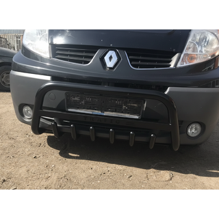 Кенгурятник WT004 Black (нерж.) фото 1