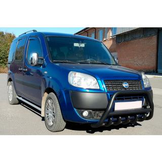 Кенгурятник WT003 Black (нерж) фото 1