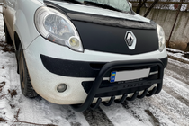 Renault Kangoo 2008–2020 гг. Кенгурятник WT004 Black (нерж) фото 3