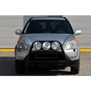 Кенгурятник WT018 Black (нерж.) фото 4