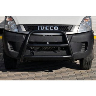 Кенгурятник WT018 Black Iveco Daily 2006-2014 гг. фото 1