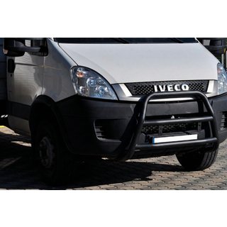 Кенгурятник WT018 Black Iveco Daily 2006-2014 гг. фото 2