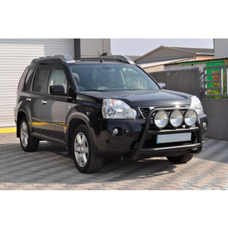 Передняя защита WT018 Black (нерж) фото 3