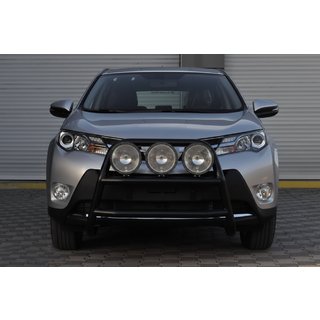 Кенгурятник WT018 Black (нерж) Toyota Rav 4 2013-2018 гг. фото 4