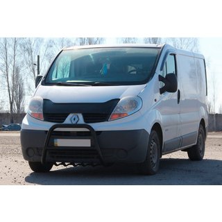 Кенгурятник QT-Spec Black (нерж.) Nissan Primastar 2002-2014 гг. фото 3