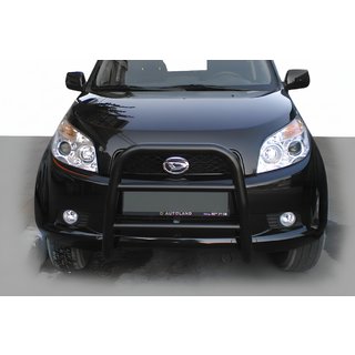 Передняя дуга QT005 Black (нерж.) Daihatsu Terios 2006-2017 гг.