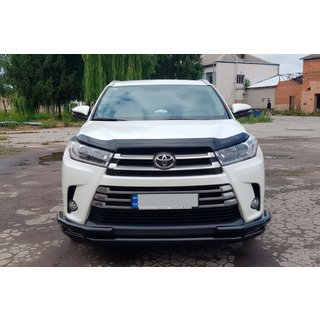 Кенгурятник ST-Special Black (нерж) Toyota Highlander 2013-2019 гг.