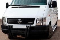Volkswagen LT 1995-2006 гг. Кенгурятник Kelebek WT011 Black (нерж.) фото 1