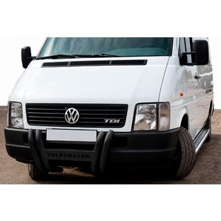 Кенгурятник Kelebek WT011 Black (нерж.) Volkswagen LT 1995-2006 гг. фото 1
