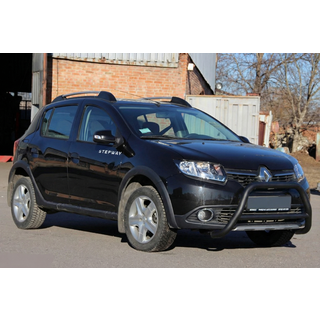 Передняя дуга WT006 Black (нерж.) фото 4