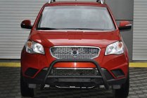 SsangYong Korando 2010-2019 гг. Кенгурятник WT005 Black (нерж.) фото 2