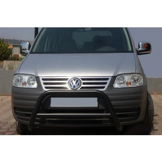 Кенгурятник WT005 Black (нерж) Volkswagen Caddy 2004-2010 гг.