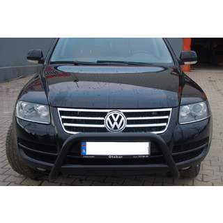 Кенгурятник WT005 Colt Black (нерж) фото 3