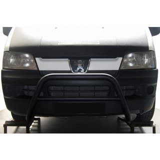 Кенгурятник WT005 Black (нерж.)