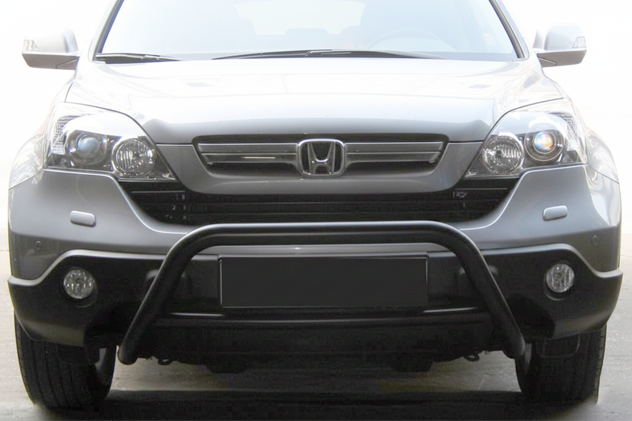 Кенгурятник WT005 Black (нерж.) для Honda CRV 2007-2011 рр