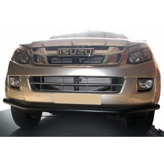Передняя защита ST014 Black (нерж.) Isuzu D-Max 2011-2019 гг.