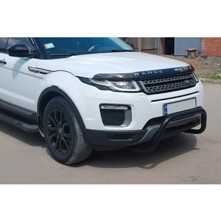 Кенгурятник WT005 Black (нерж) фото 2