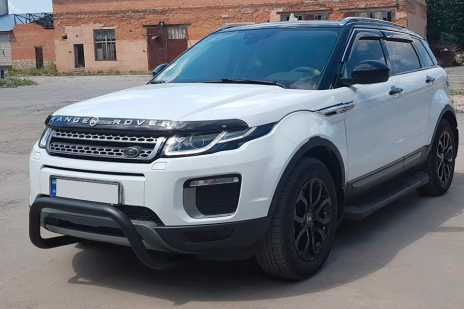 Range Rover Evoque 2012-2018 гг. Кенгурятник WT005 Black (нерж) Image