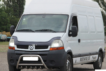 Renault Master 1998-2010 гг. Передняя дуга (нержавейка) фото 3