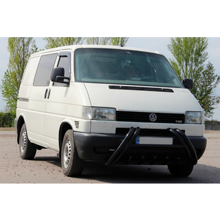 Кенгурятник WT01 Black (нерж) фото 2