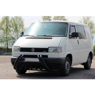 Кенгурятник WT01 Black (нерж) фото 3