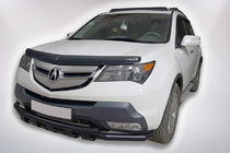 Acura MDX 2007-2013 гг. Передняя защита B1-47 Black (нерж) фото 3