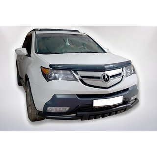 Передняя защита B1-47 Black (нерж) Acura MDX 2007-2013 гг. фото 1