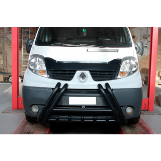 Кенгурятник F1-01 Black (нерж.) фото 1