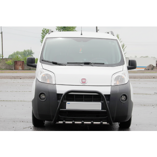 Кенгурятник WT006 Black (нерж) фото 1