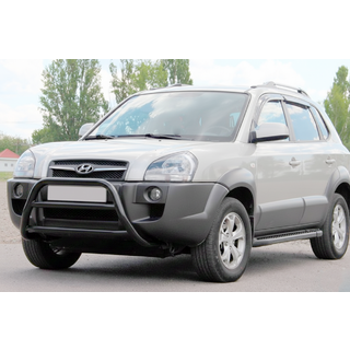 Кенгурятник WT022 Black (нерж.) фото 2