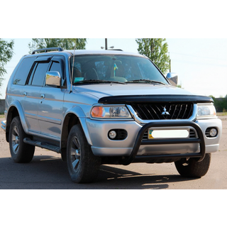 Кенгурятник WT022 Black (нерж) фото 2