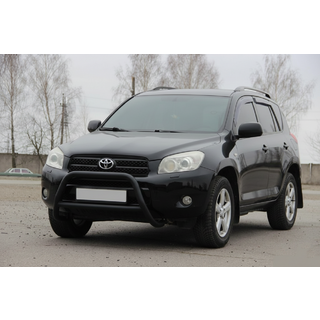 Кенгурятник WT022 Black (нерж) фото 1