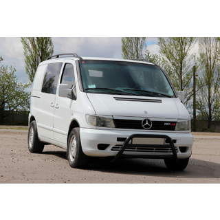 Кенгурятник WT022 Black (нерж.) фото 3