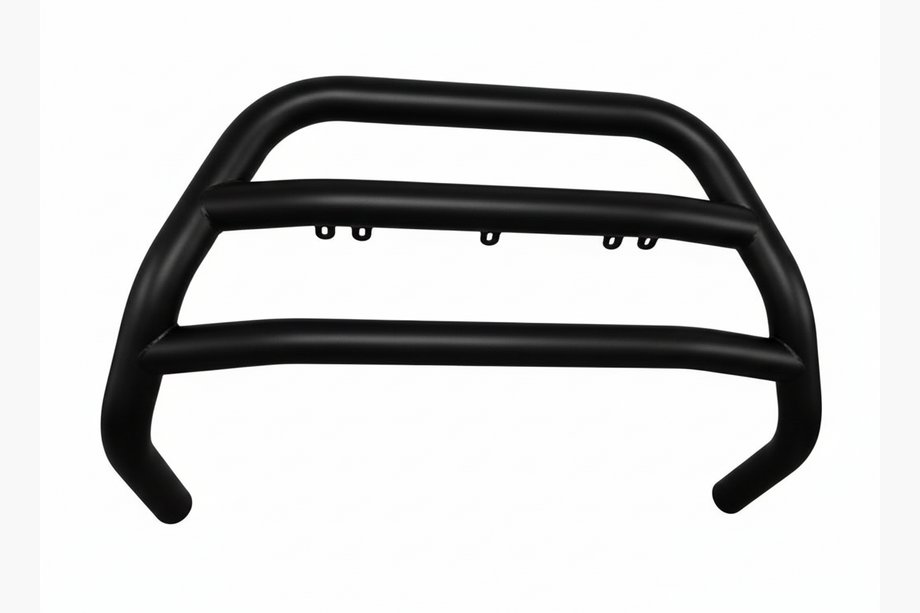 Mercedes Sprinter W906 2006–2018 гг. Кенгурятник низкий WT017 Black (нерж.) Фото 1
