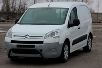 Citroen Berlingo 2008-2018 гг. Кенгурятник WT007 Black (нерж.) фото 2