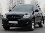 Toyota Rav 4 2006-2013 гг. Кенгурятник WT-ST15 Black (нерж) фото 2