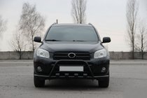 Toyota Rav 4 2006-2013 гг. Кенгурятник WT-ST15 Black (нерж) фото 3