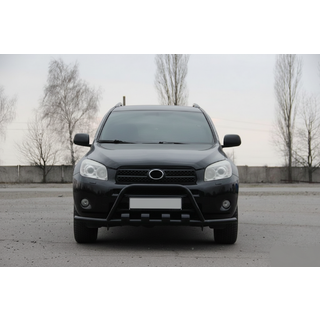 Кенгурятник WT-ST15 Black (нерж) фото 3