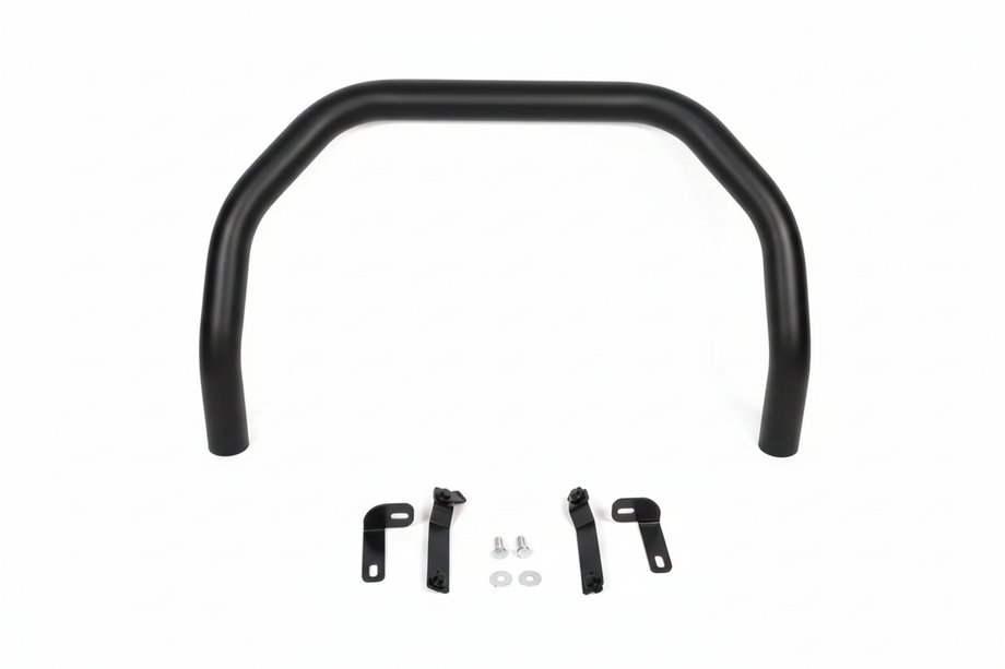 Jeep Grand Cherokee WK 2004-2010 гг. Кенгурятник WT007 Black (нерж) Фото 1