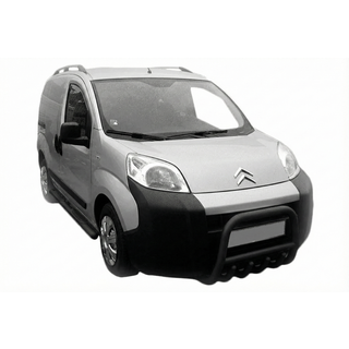 Кенгурятник QT006 Black (нерж.) фото 2