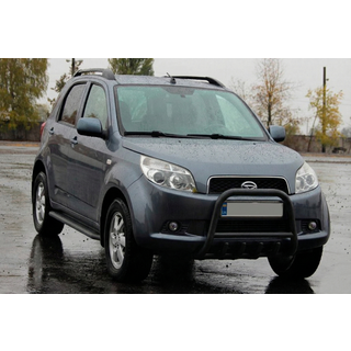 Передняя дуга QT006 Black (нерж.) Daihatsu Terios 2006-2017 гг. фото 3