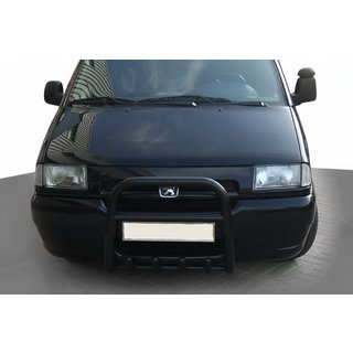 Кенгурятник QT006 Black (нерж) Peugeot Expert 1995-2007 гг.