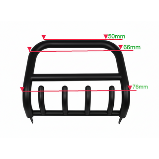 Кенгурятник QT006 Black (нерж.) фото 3