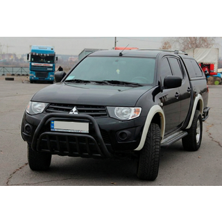 Кенгурятник Black (нерж.) фото 3