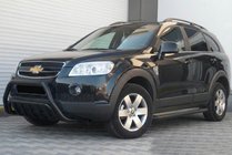 Chevrolet Captiva 2006-2019 гг. Передняя дуга WT002 Black (нерж.) фото 1