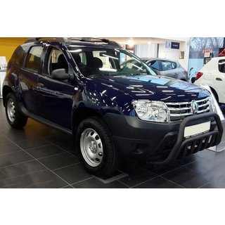 Кенгурятник WT002 Black (нерж) Dacia Duster 2008-2018 гг. фото 4