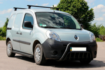 Renault Kangoo 2008–2020 гг. Кенгурятник WT002 Black (нерж.) фото 4