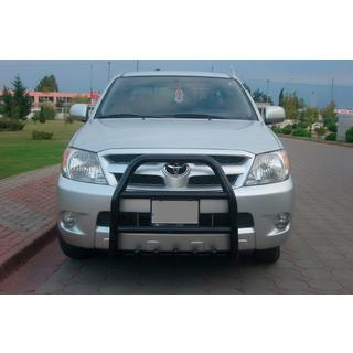 Кенгурятник QT007 Black (нерж.) фото 1