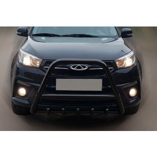 Кенгурятник WT009 Black (нерж) Chery Tiggo 3 2005- гг. фото 1
